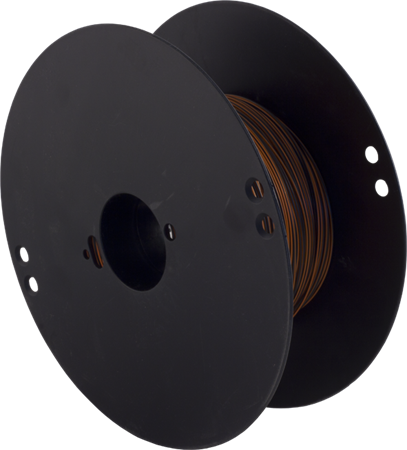 Kabel, R2G4 0.5mm², ORANGE/SVART