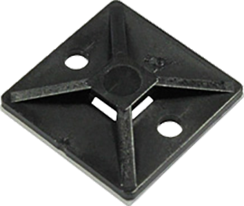 Buntbandshållare, 28x28x4.7mm, 100st, svart