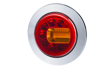 Bakljus, bak-, broms-, blinkersljus, höger, chrome, 1,5m, DV