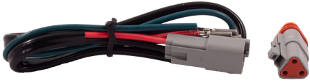 Adapter DT 3-Pin till DT 2-Pin 50cm kabel