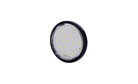 Innerbelysning rund, 1,2W, svart, 0,3m, 12V