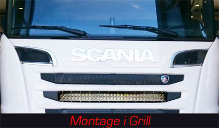 Scania R-Serie, modellanpassat extraljuskit