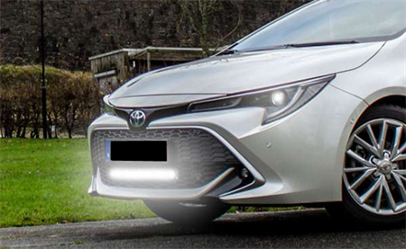 Toyota Corolla 2019-2022, modellanpassat extraljuskit