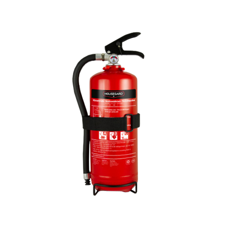 Brandsläckare 2kg 13A 89B C Röd