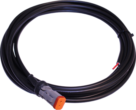 DT-kabel med honkontakt 0,5m 2x1mm², 2-pol