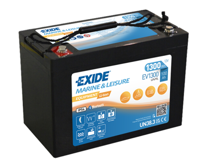 Exide EV1300S 12V 100Ah LI-ION Heat+BT