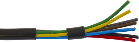 Kabel, RKKB, 7x1.5mm²