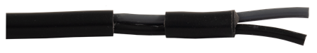 Kabel, RKKB, 2x2.5mm², Grå, svart