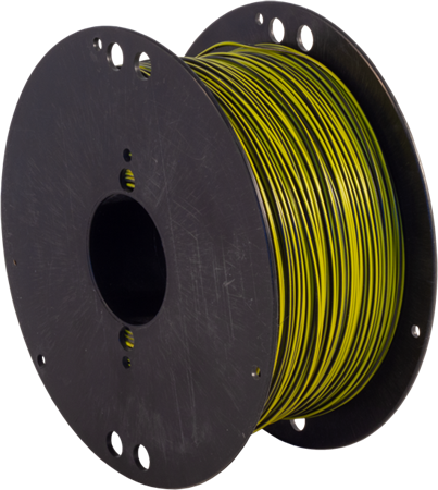 Kabel, R2G4 0.75mm², GUL/SVART