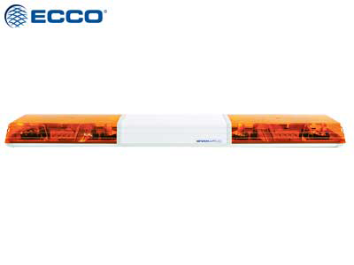 Vision Alert 60-serien, 1524mm, Orange/ Belyst Reklamp., 2 rotor, 24V