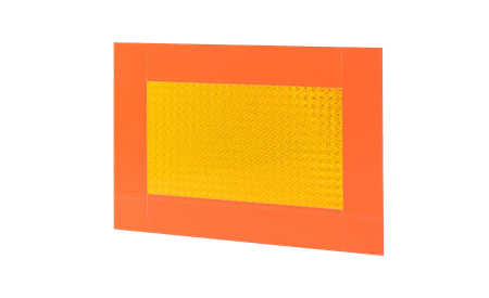 Reflexskylt släp, 280x200mm, 4-pack