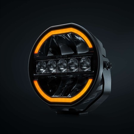 SIBERIA SKYLORD EXP extraljus 7", vit/orange pos., Xperience Mode