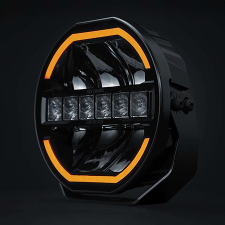 SIBERIA SKYLORD EXP extraljus 9", vit/orange pos., Xperience Mode