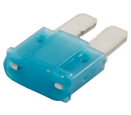 Flatsäkring Micro II, 15A , Blå