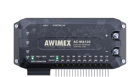 AXIXLINK AC-MA100-D2, Styrsystem, 10-in/10-ut, CAN, 24V