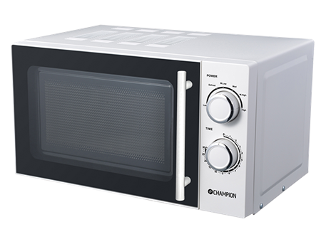 Champion Mikrovågsugn, 700W, 20L, 230V, vit