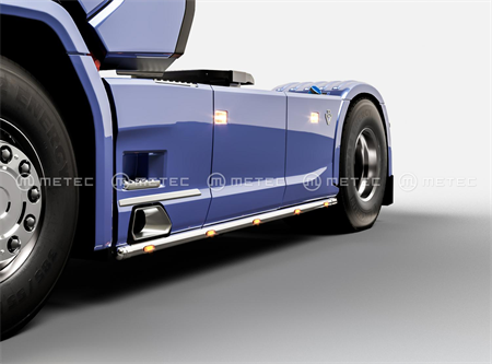 Sidorör LED Scania R, S, G 2019- Hjulbas 3750mm