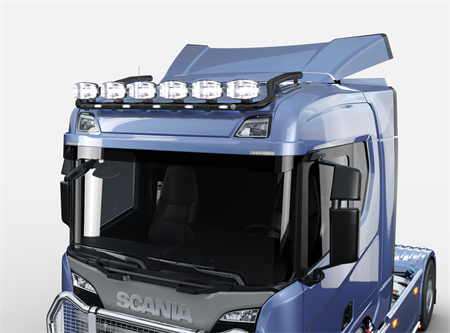 Takbåge fram Scania G, P, R, S 2016- Svart