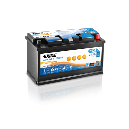 Exide EV1920S 12V 150Ah LI-ION Heat+BT
