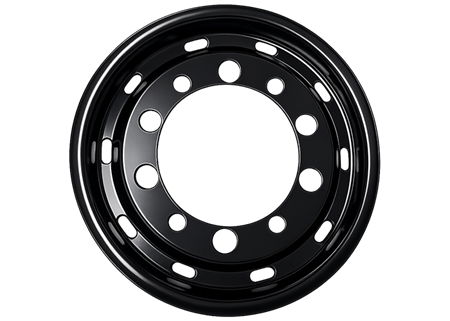 Hjulsida Super Single, Svart 22,5"X11,75