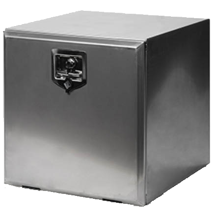 Verktygslåda rostfri, W600 x H400 x D450mm - 18kg