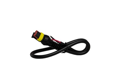 Kabel med superseal-kontakt (hona), 0,5m, 2x1mm²