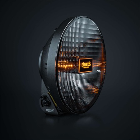 IZE LED OG Extraljus, vit/orange DRL 9"