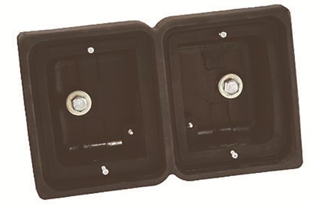 IZE LED gummihus dubbel, passar IZE LED-serien