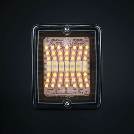 IZE LED riktat blixtljus LED, klar lins, 24V