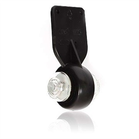 Eyeball fram/bak positionsljus, 10-24V, vit/röd LED