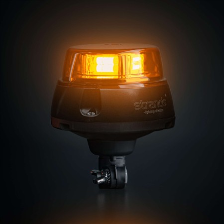 FREEDOM Lighthouse roterande, 130mm stångmontage, 10-32V