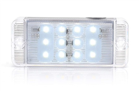 Interiörbelysning vit, 12V, IP66/68