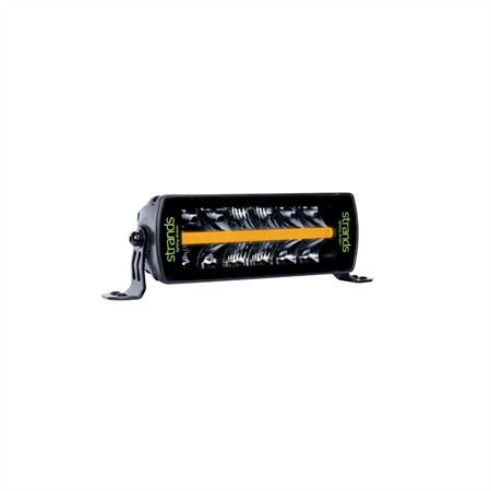 SIBERIA Outlaw UDX LED-ramp 8", vit/orange pos., Xperience mode