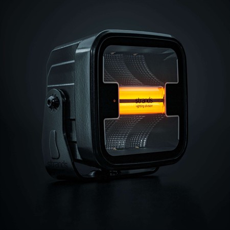 SIBERIA XP HEAT arbetsljus 70W, röd/orange pos., uppvärmd lins