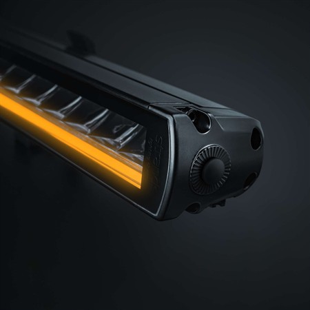 SIBERIA XPA SR LED-ramp 50", vit/orange pos., Hello Funk., 2,5m kabel