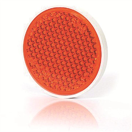 Orange reflex rund, E-Approved
