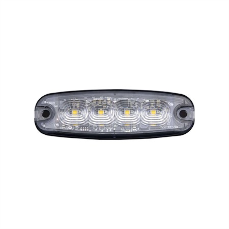 Cruise light riktat blixtljus orange 4 LED, 10-32V, 26 blixtmönster
