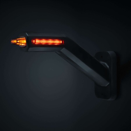 FREEDOM Light Guide vänster lång sido/fram/bak positionsljus, 12-24V,