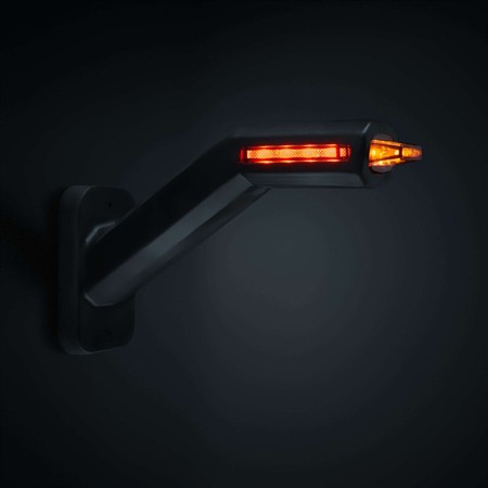 FREEDOM Light Guide höger lång sido/fram/bak positionsljus, 12-24V, 0,