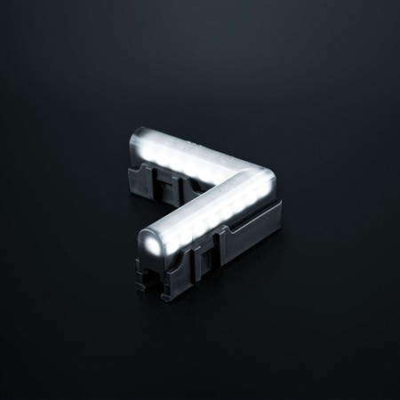 FREEDOM Dark Line hörn fram positionsljus, 12-24V, 0,4m kabel