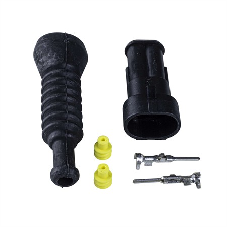 Supersealkontakt hane kit, 2 Pol, 1,5mm