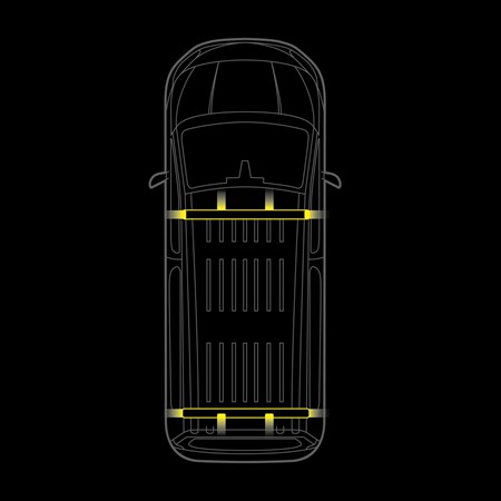 Cruise light C-Rack, passande Citroën Jumpy 2016-