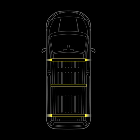 Cruise light C-Rack, passande Ford Transit 2014-