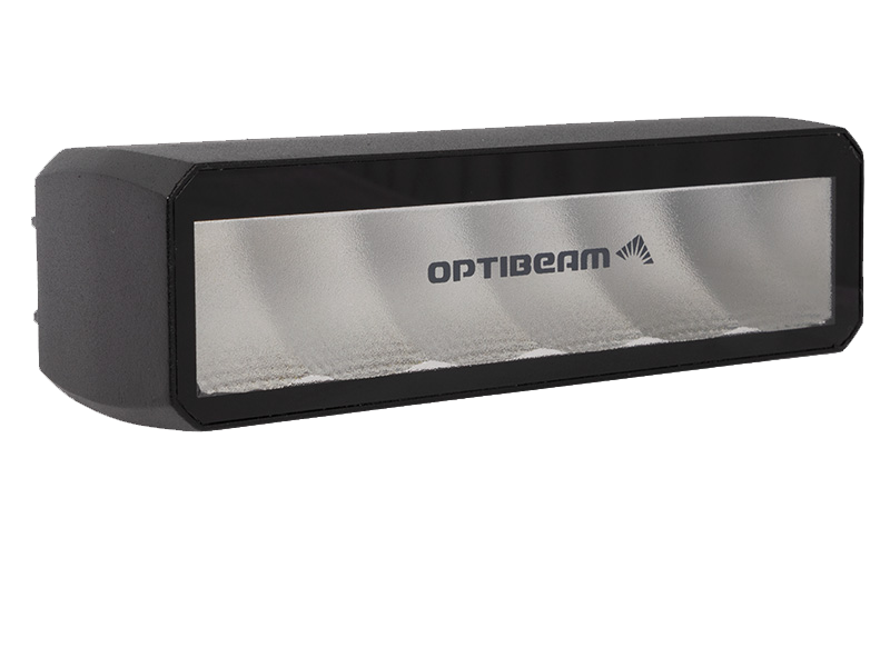 Optibeam SlimX arbetsljus, rundade hörn, 4800lm LED, DV